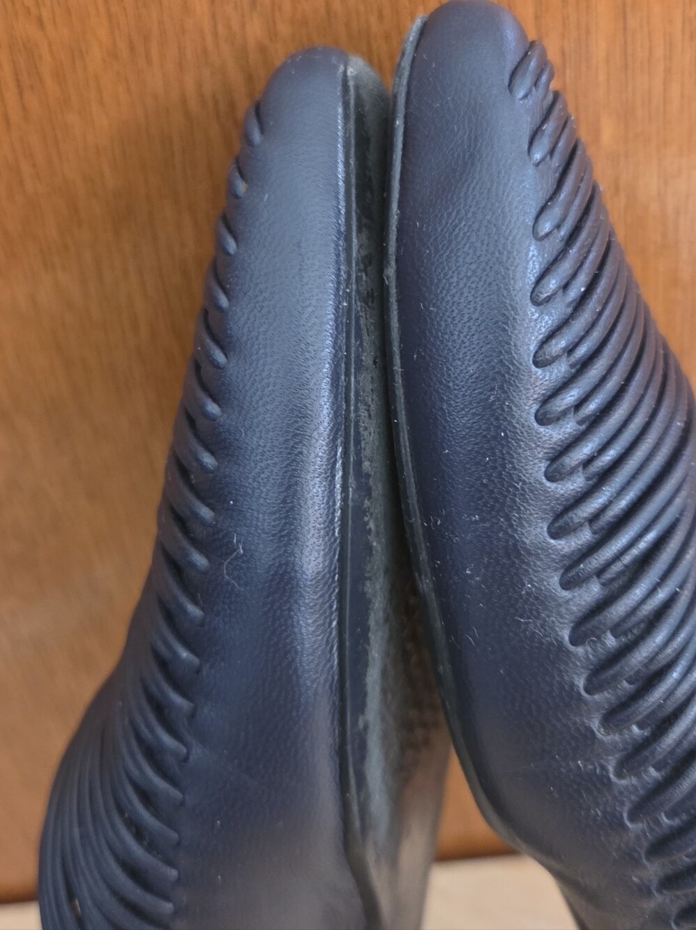 Tory Burch Sienna Black Leather Pointed Toe Woven Flat Slide Mules Size 7M - Picture 11 of 14